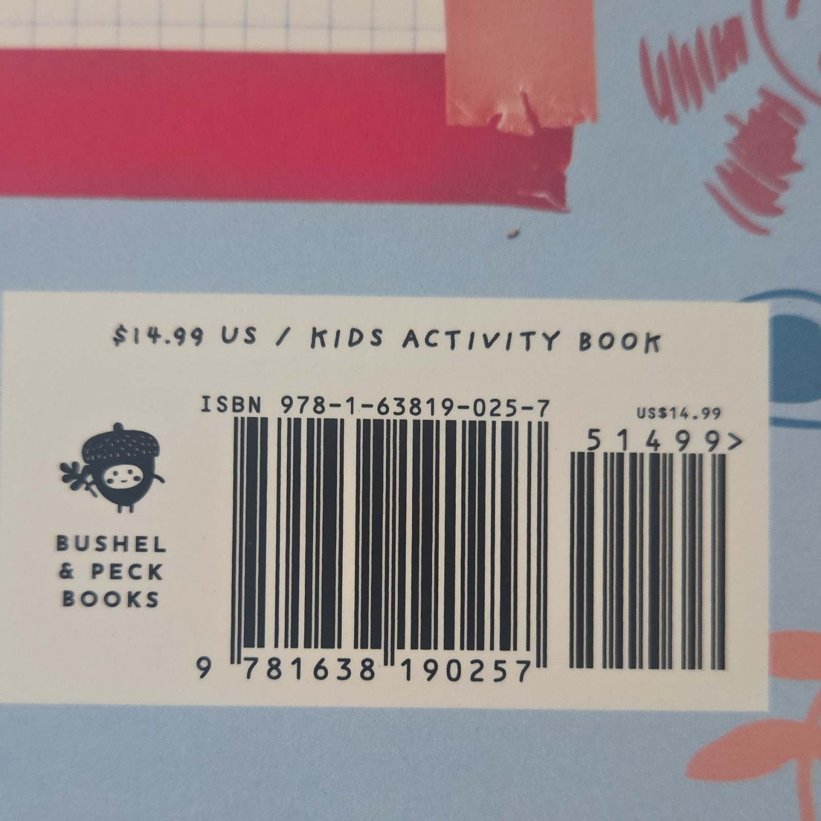 Bushel & Peck Books Draw with Mom! Activity Book Ages 4-8 Paperback