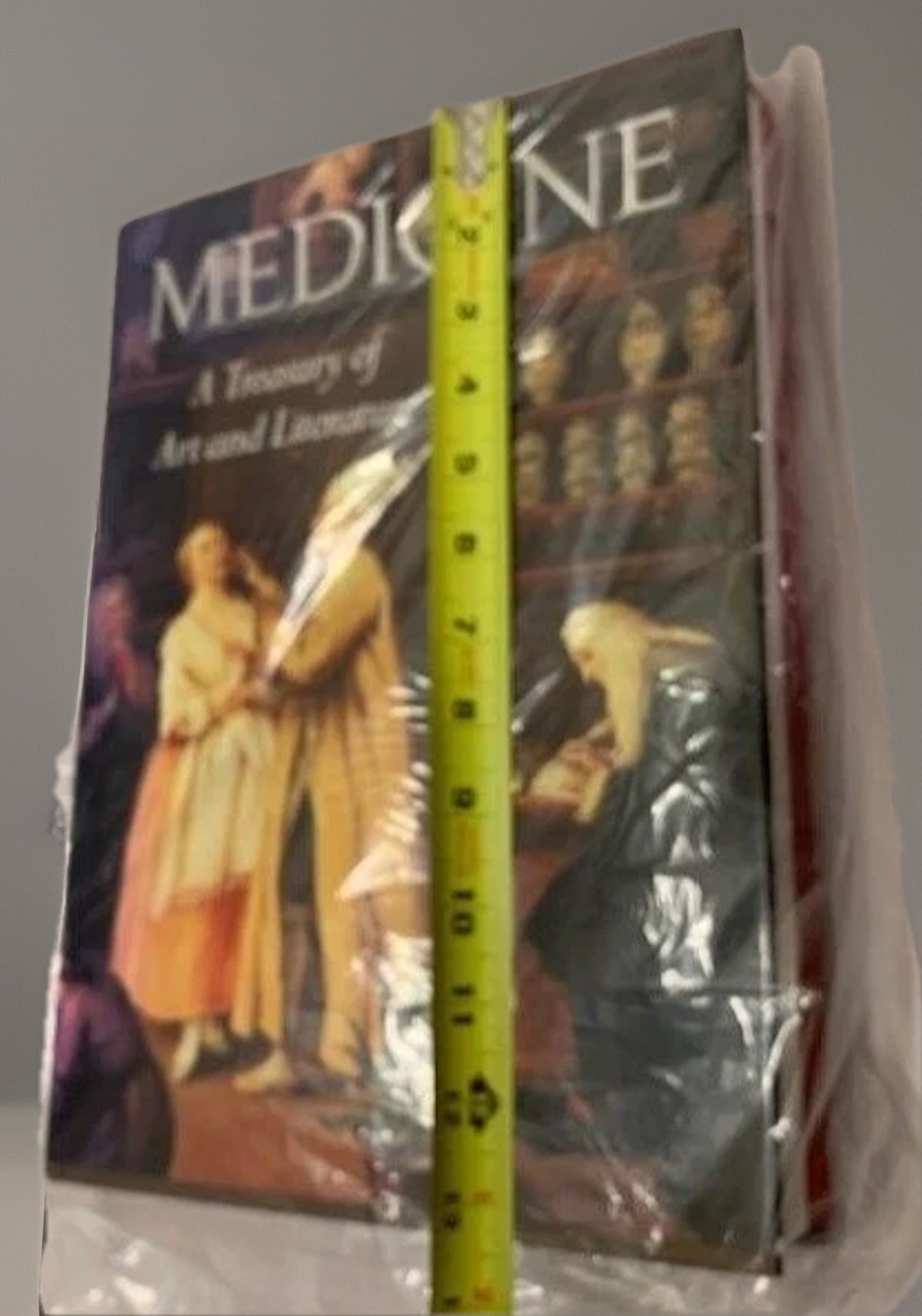 Art Literature Book Large Decor Illustrated Beaux Arts VTG Medicine Treasury MCM