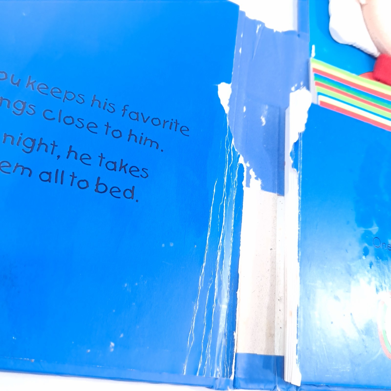 Caillou: My Little Bed Count from 1 to 10 book Chouette 2012 bedtime learning