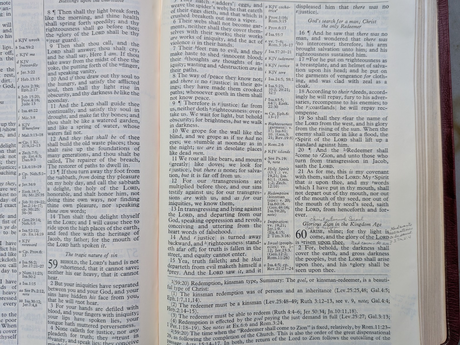 NEW SCOFIELD REFERENCE EDITION Red Cowhide Leather Bible KJV 1969 Oxford
