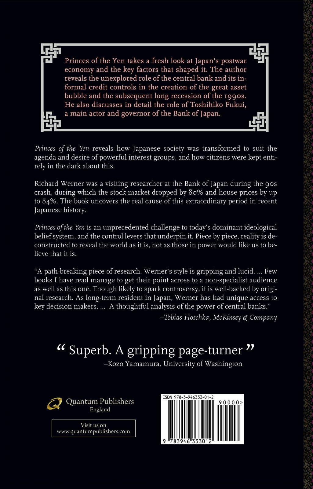 Princes of the Yen by Richard Werner — Paperback — Ships Fast from USA