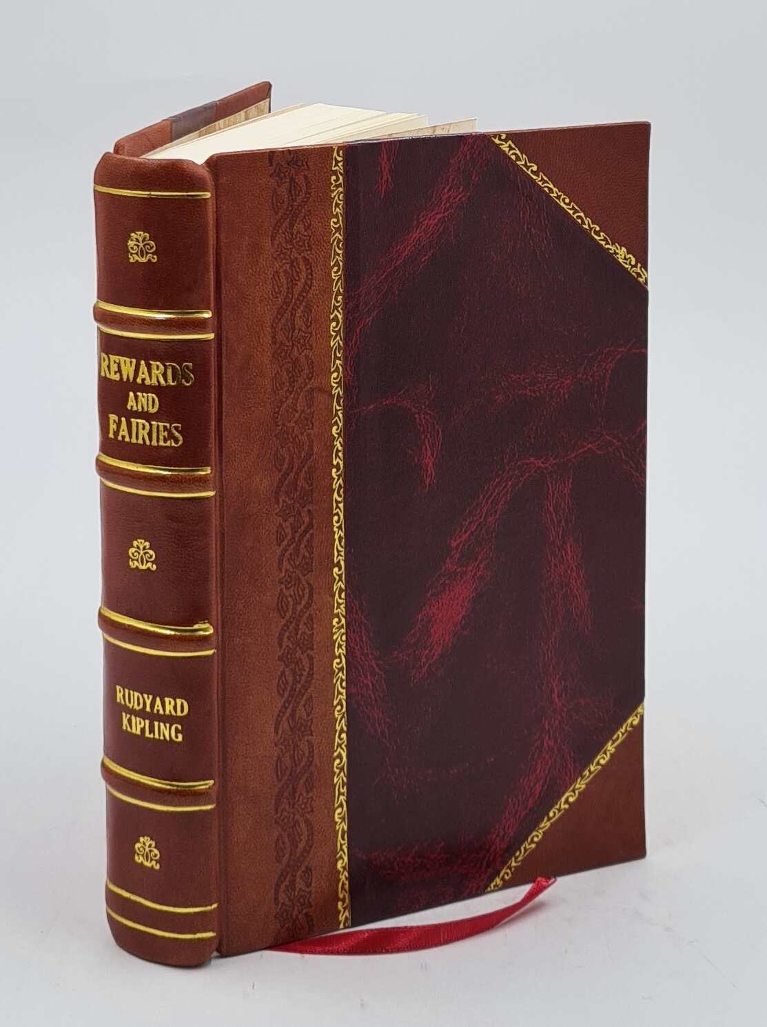 Rewards And Fairies By Rudyard Kipling … 1911 By Kipling Rudyard Leather Bound