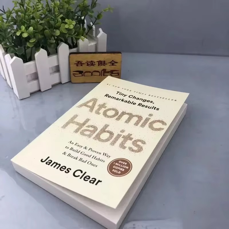 Atomic Habits By James Clear English Paperback to Build Good Habits Break