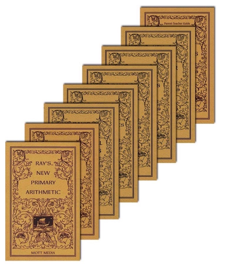 Ray’s Arithmetic Series – 8 Volume Set Hardcover **NEW**