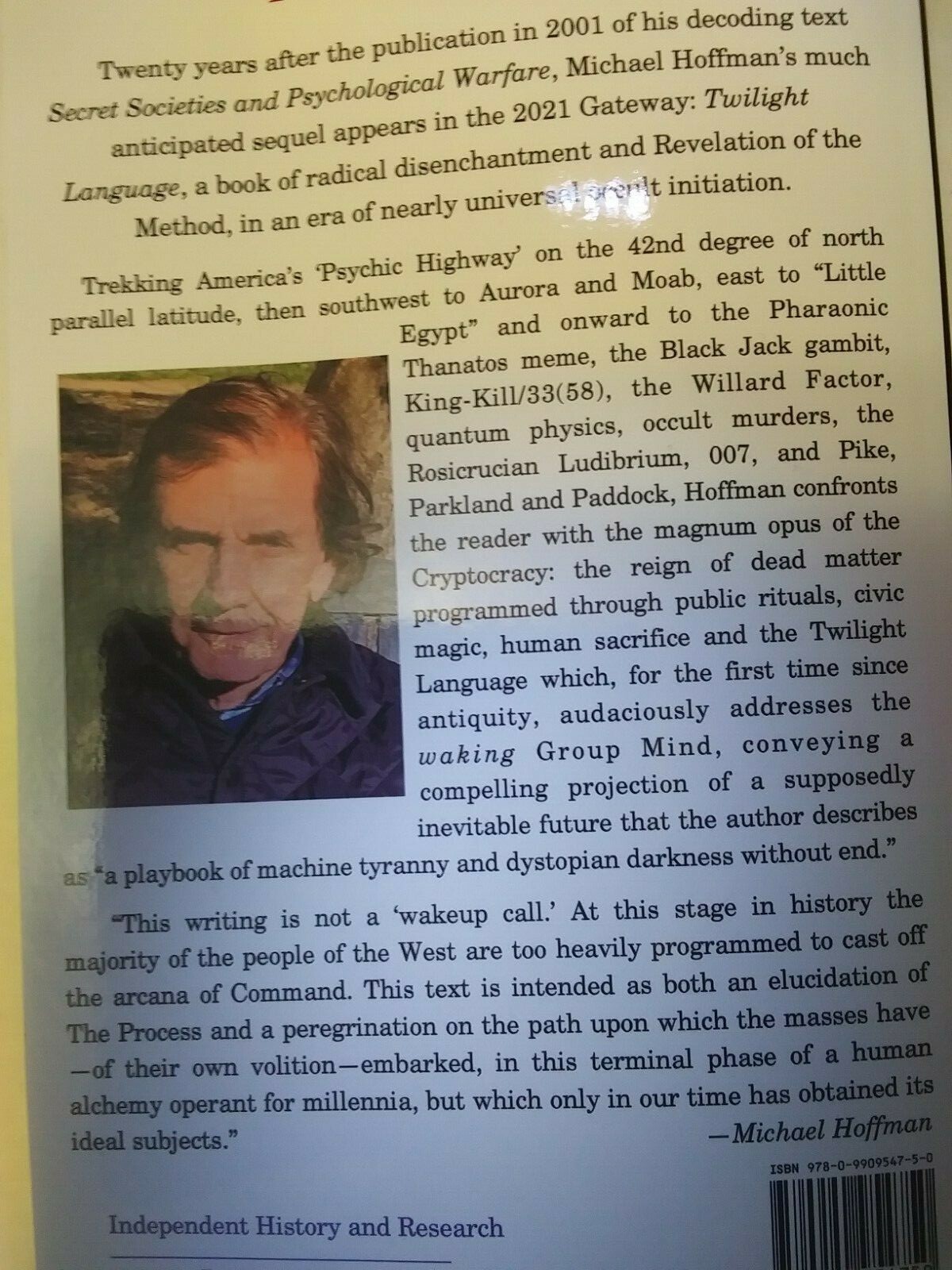 Twilight Language by Michael A. Hoffman, PB 2021
