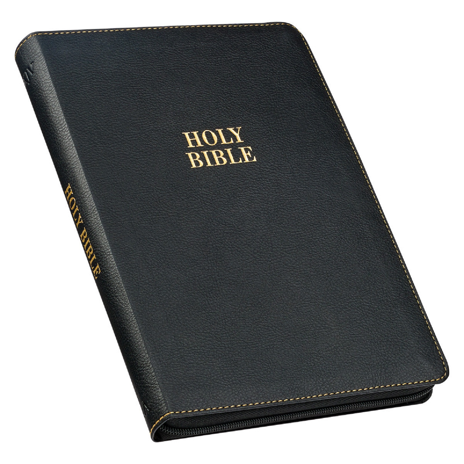 KJV Large Print Thinline Bible Black Zipper Indexed BRAND NEW in Shrink Wrap!!!