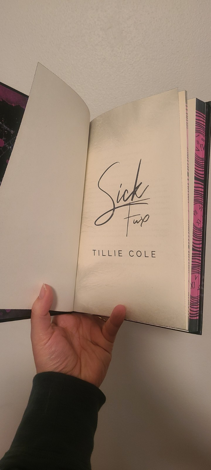 Sick Fux Hardcover Novel by Tillie Cole