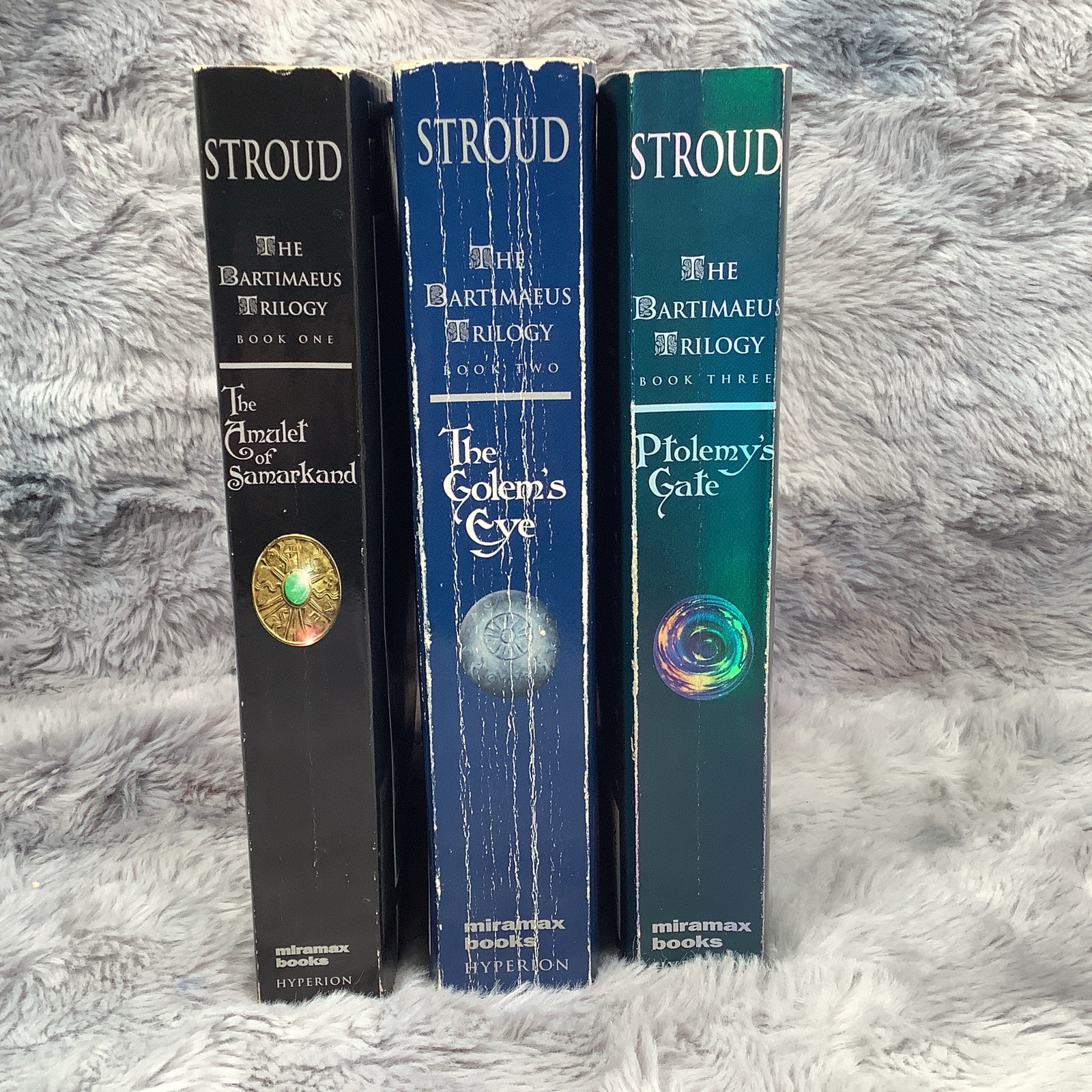 The Bartimaeus Trilogy Paperback Set Of 3 First Edition Jonathan Stroud 1st Ed