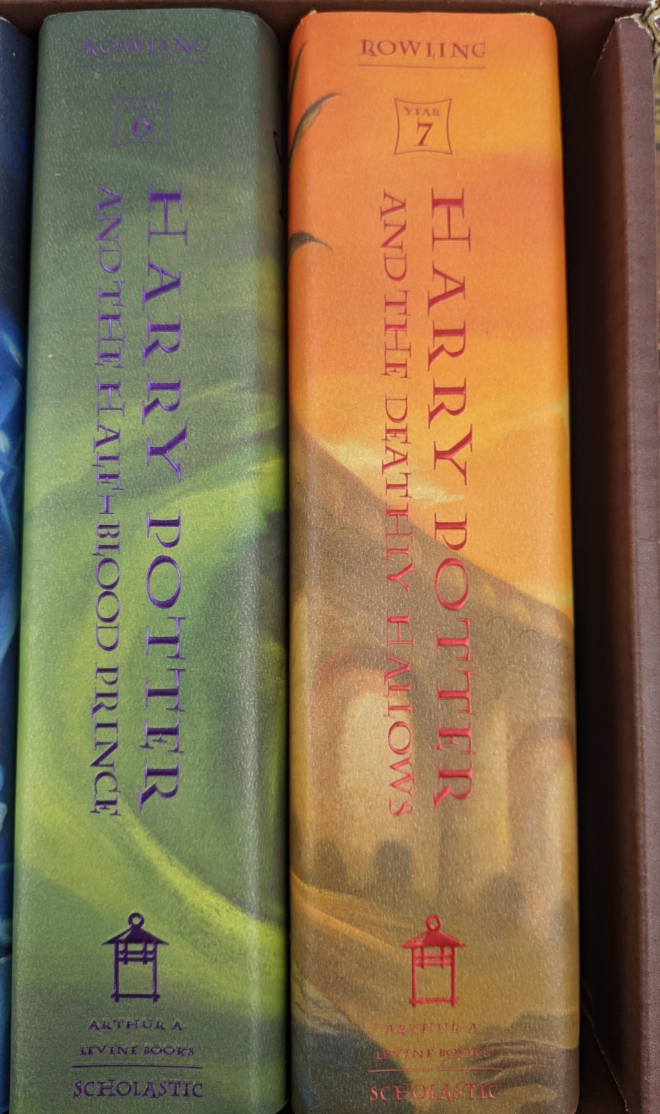 Harry Potter Boxed Set Hardcover 1-7 in Trunk Chest Limited Edition NO BOOK 3