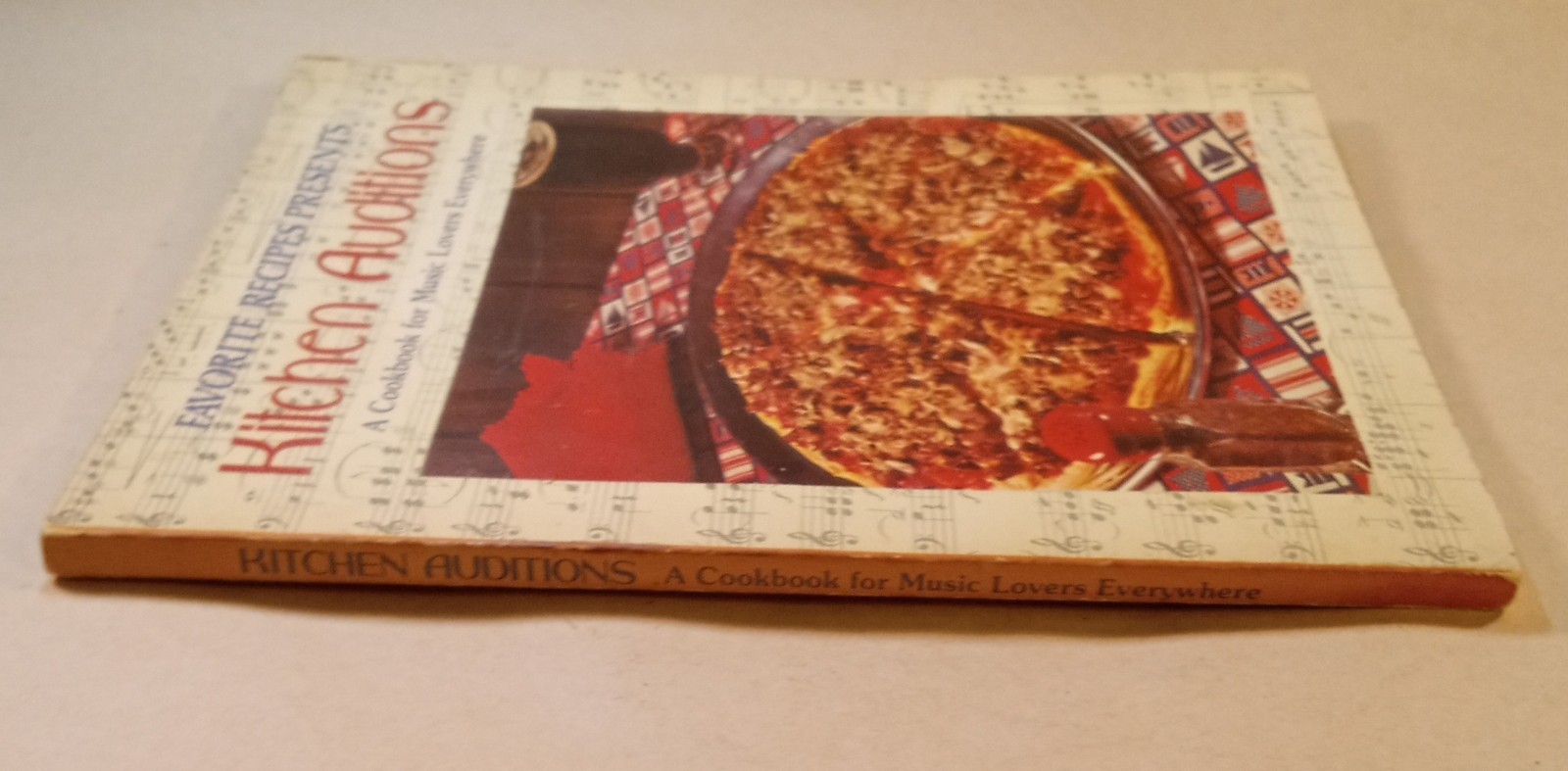 Kitchen Auditions. Cookbook. Band And Cheering. Not Dated. 101 Pages.