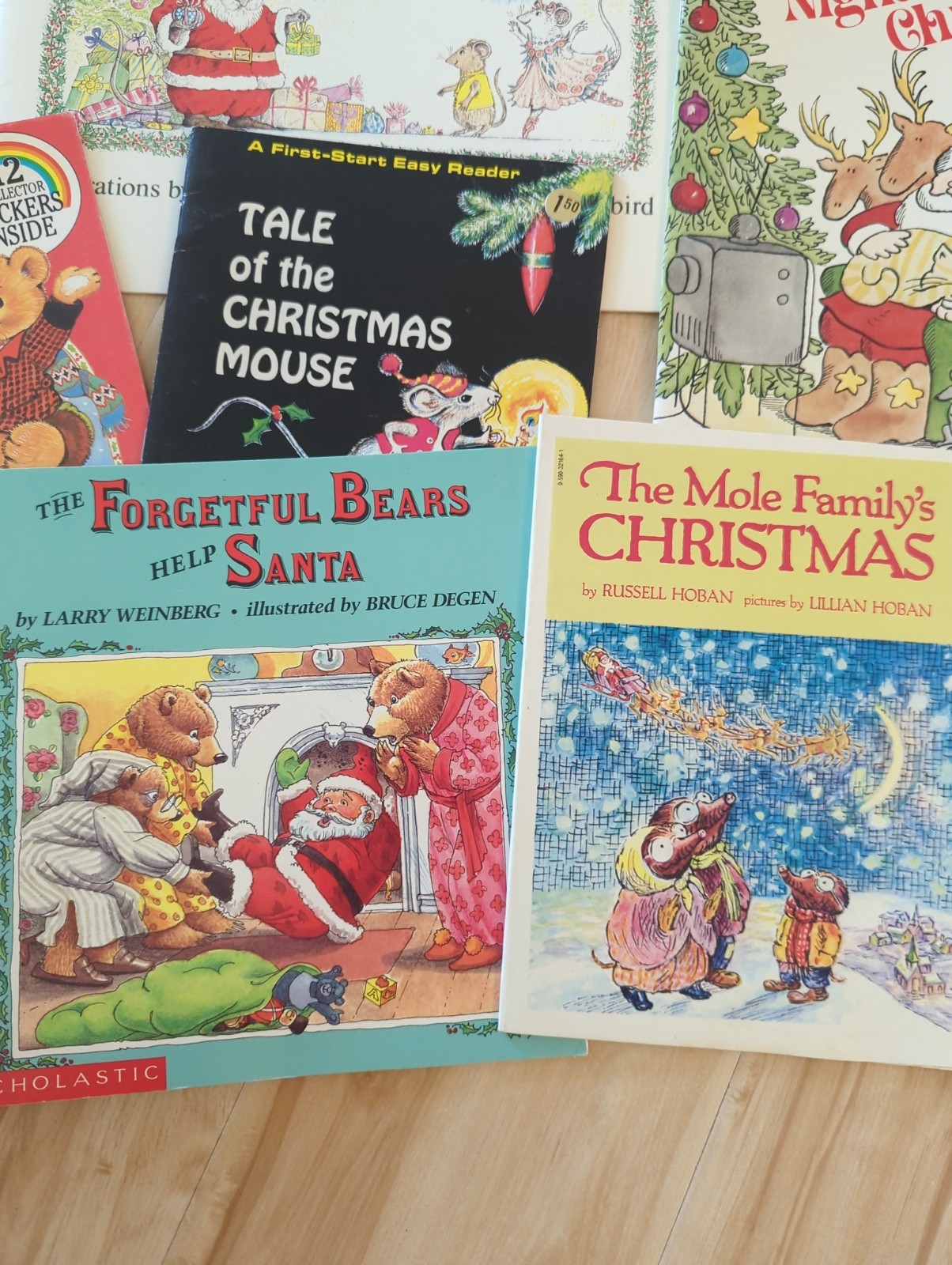 16 BOOKS- Vintage CHILDREN PICTURE BOOKS – HOLIDAY – CHRISTMAS – Ages 4-8 80s
