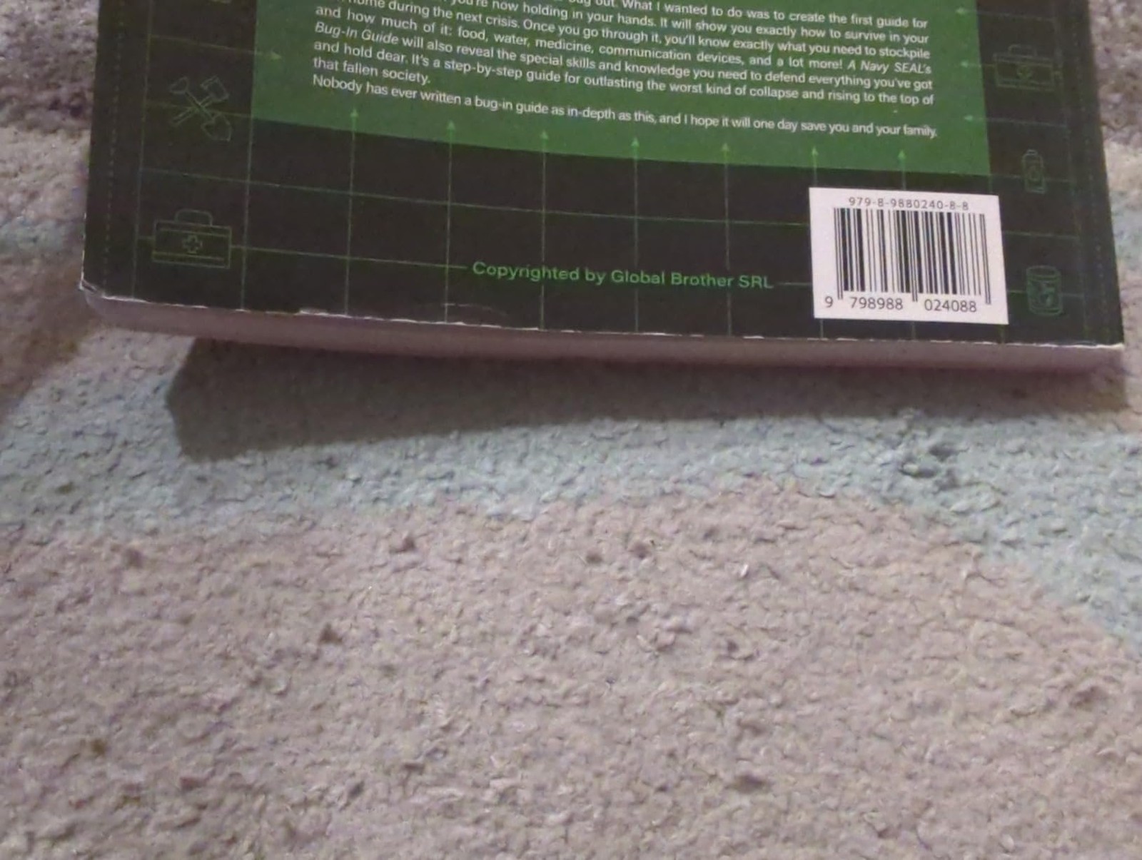 A Navy SEAL’s Bug-In Guide Book – Survival Home Defense Prepping Strategy – Used