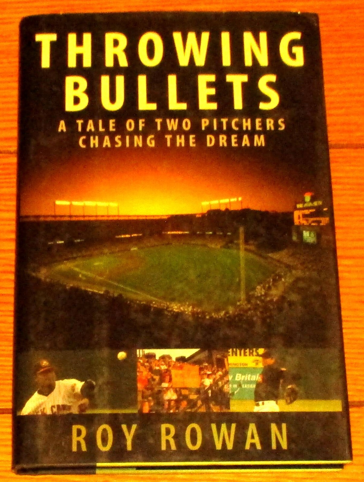 2006 Throwing Bullets by Roy Rowan SIGNED Hardcover Book D/J 208 Pages