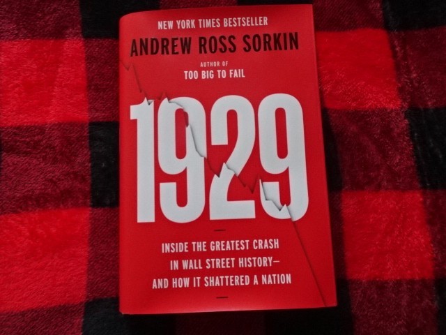 1929 INSIDE THE GREATEST CRASH in Wall Street History Andrew Ross Sorkin HARD