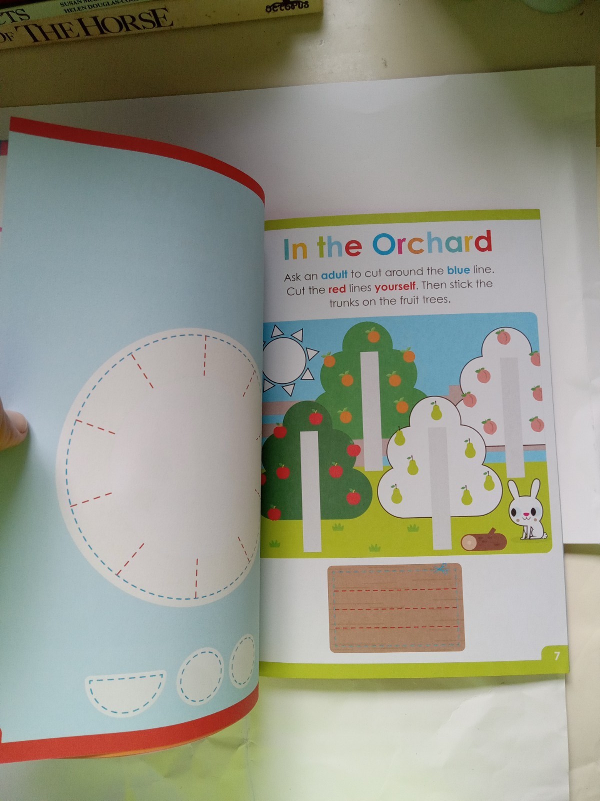 Scholastic Scissor Skills Cut-and-Paste Activity Book Ages 4-8 Illustrated