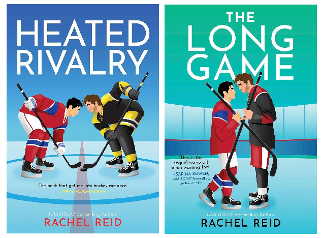 Rachel Reid Heated Rivalry & The Long Game 2 Books set Paperback USA STOCK