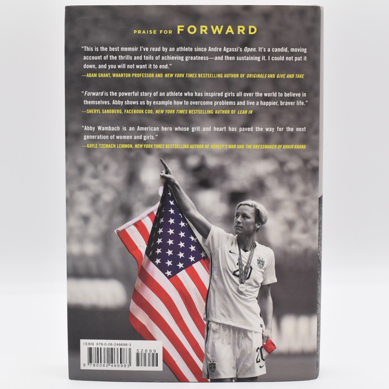 Forward : A Memoir by Abby Wambach 2016 1st Edition HC/DJ SIGNED by Author