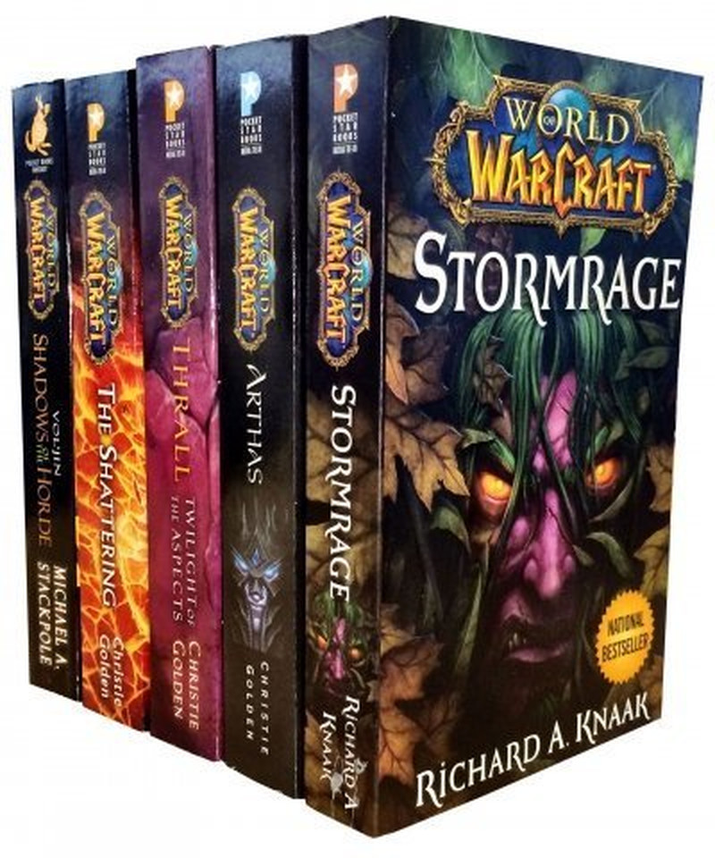 Warcraft – World of Warcraft – 5 Book Collection Set (The Shattering, Thrall Twi