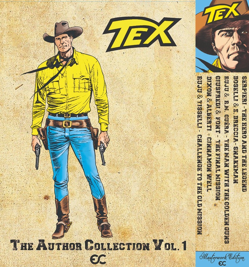 Tex: The Author Collection Vol. 1 (2026), Serpieri, E. Breccia, Guera, Font…