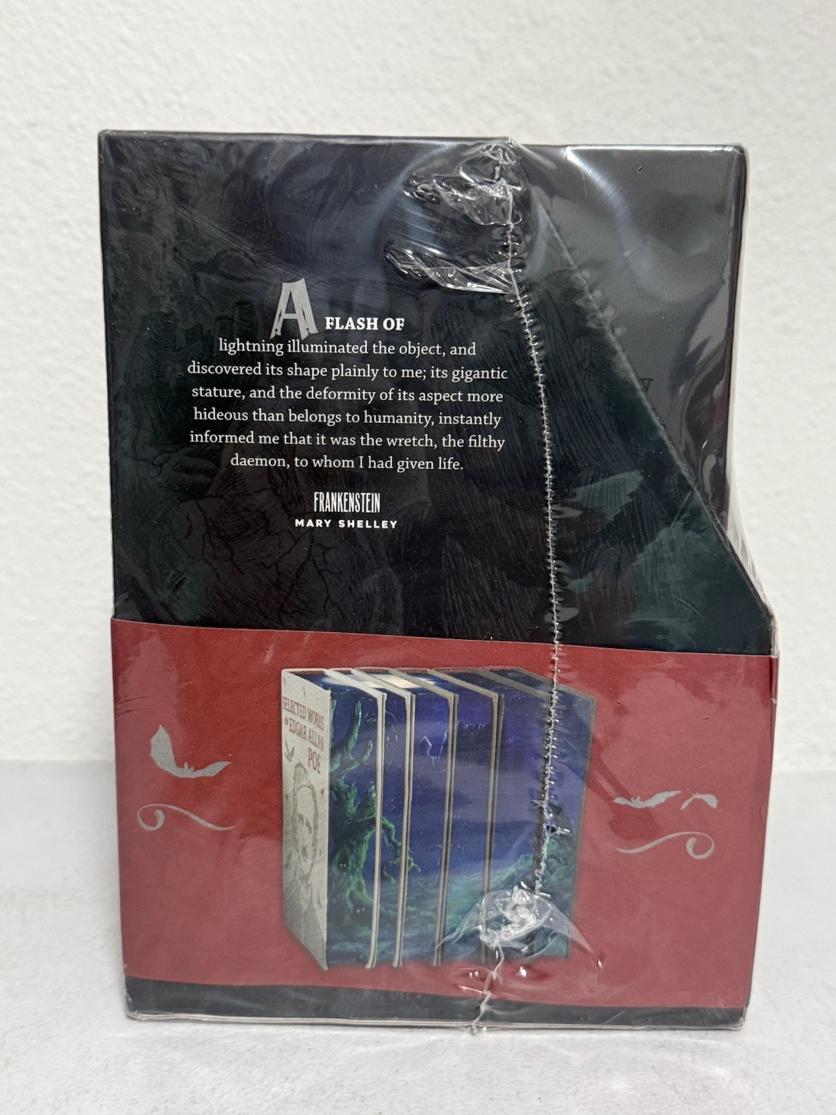 Horror Collection Word Cloud Classics Box Set – Art Page Edges – Sealed