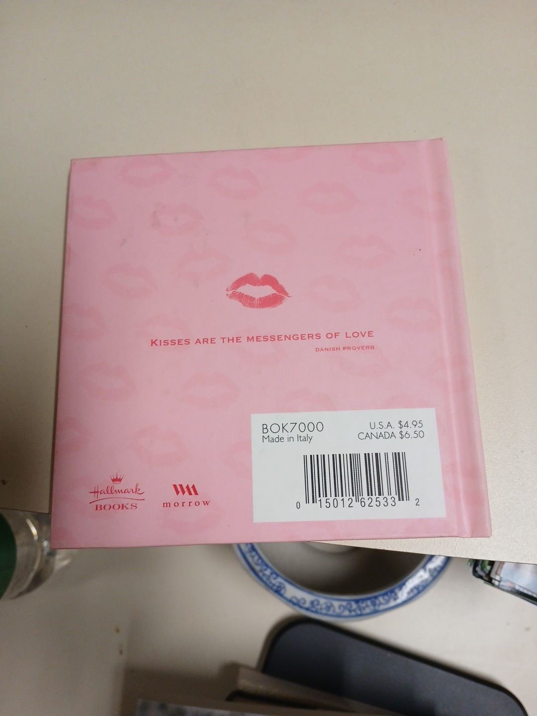 2000 Valentine’s Hallmark Book-KISSES-A Photographic Celebration-101 Pages