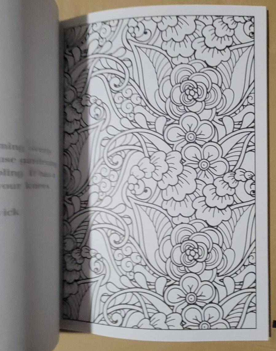COLORFUL ESCAPES -A Bouquet of Color! Vol. 24 – Adult Coloring Book- 47 Pages