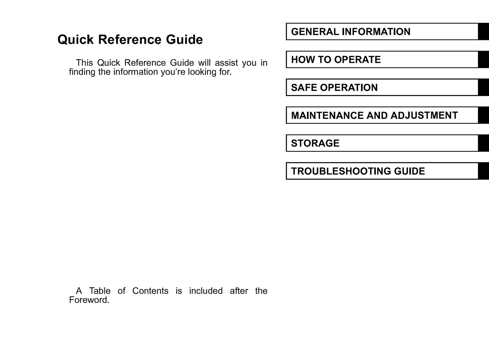 KAWASAKI Mule 610 4×4 600 Owners Manual DOUBLE BIND – PROTECTIVE COVERS