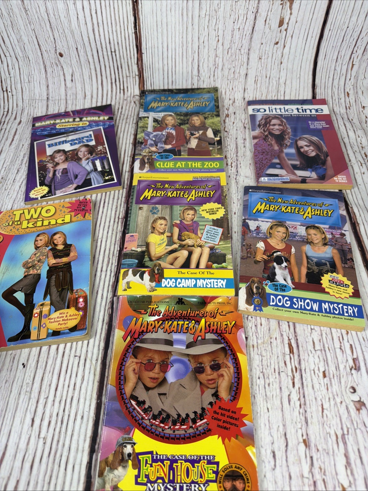 Lot Of 7 Mary-Kate & Ashley Adventure Paperback Books 2000’s