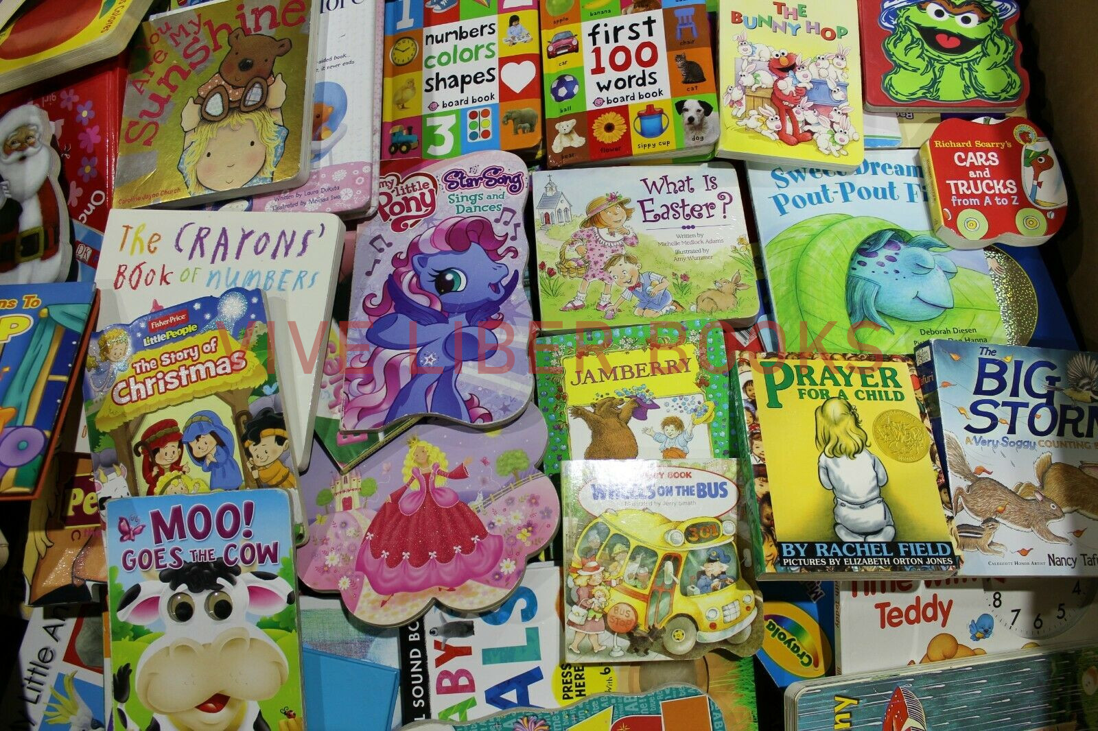 Lot of 20 – Board Books for Children’s/ Kids/ Toddler Babies/Preschool/Daycare
