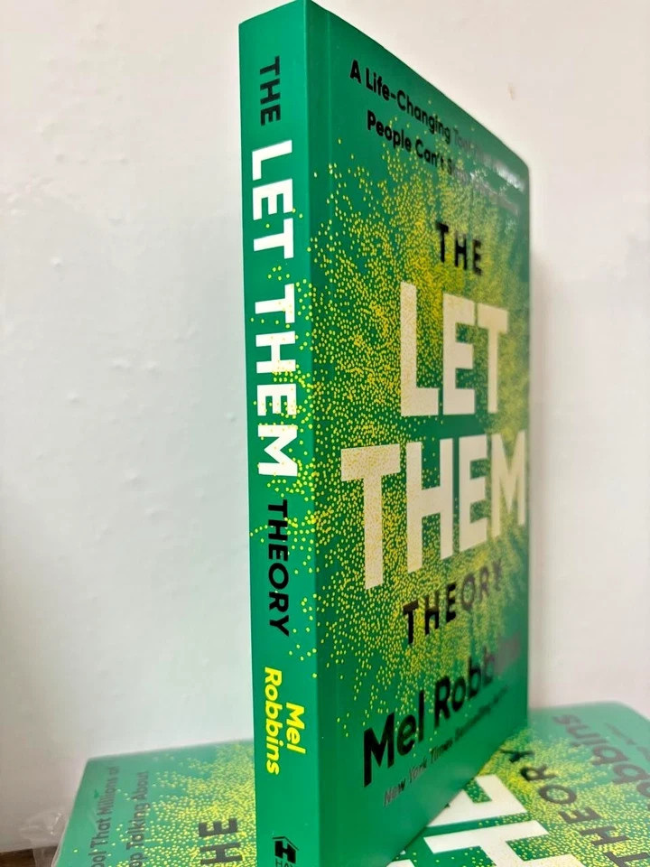 The Let Them Theory by Mel Robbins Paperback usa stock