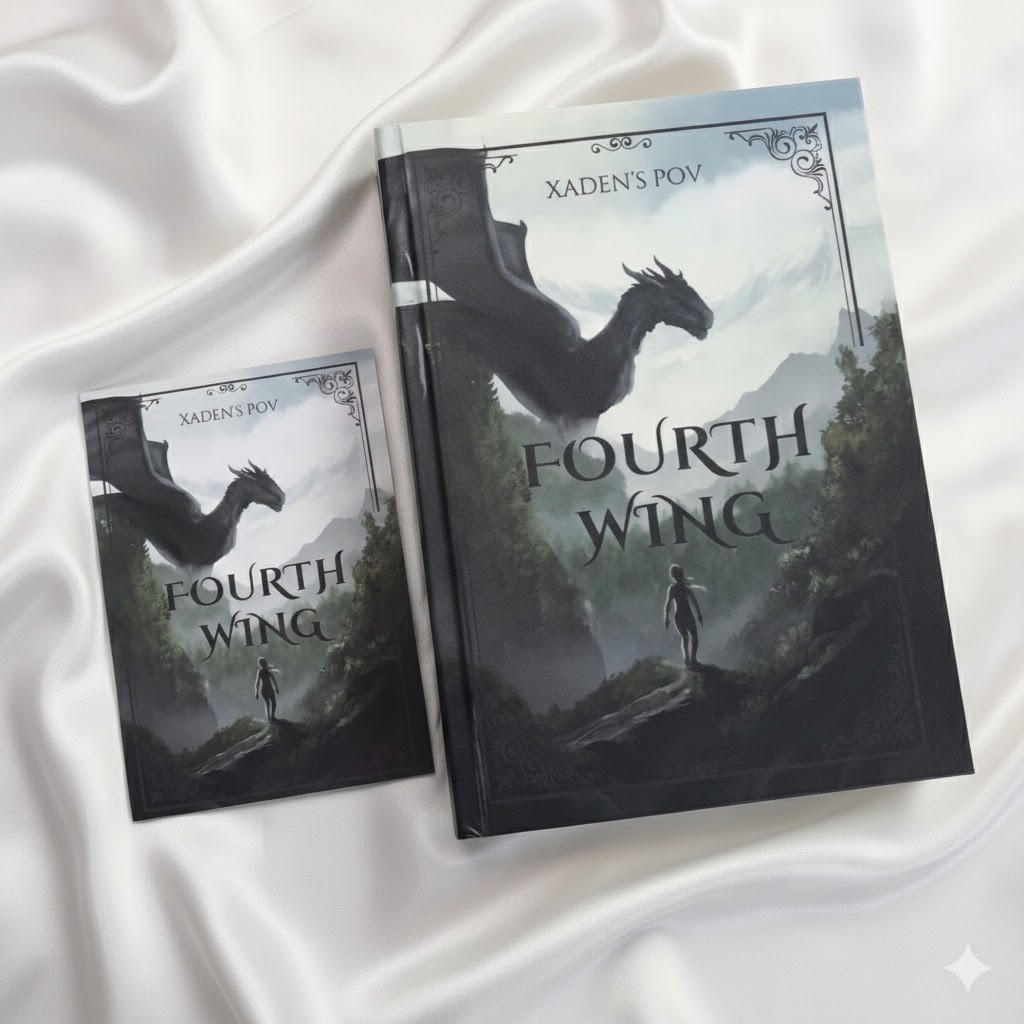 Fourth Wing Hardcover Book – Rebecca Yarros – Xaden’s POV Special Edition
