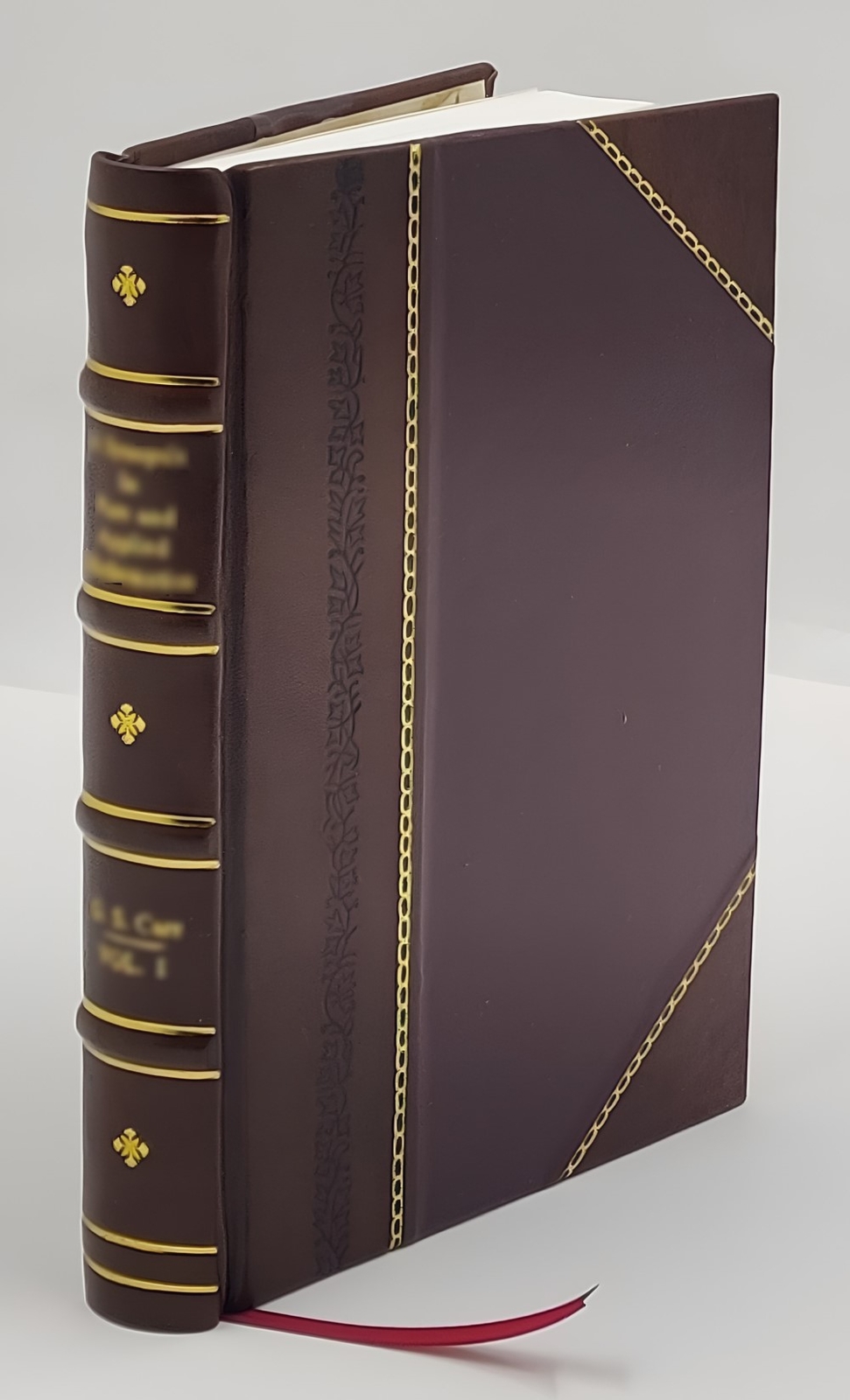The Ballad Of The White Horse 1920 by G. K. Chesterton [Leather Crafted]