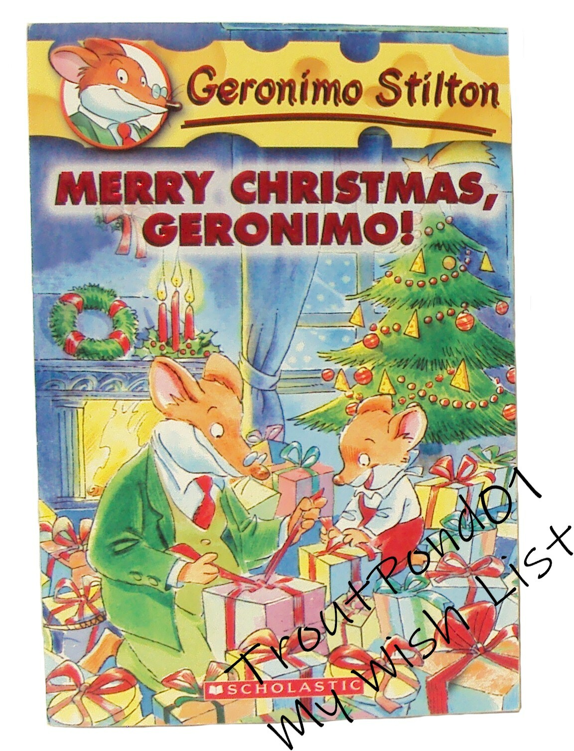 Lot 3 Childrens Books Geronimo Stilton Fabumous Vacation Christmas Lost Treasure