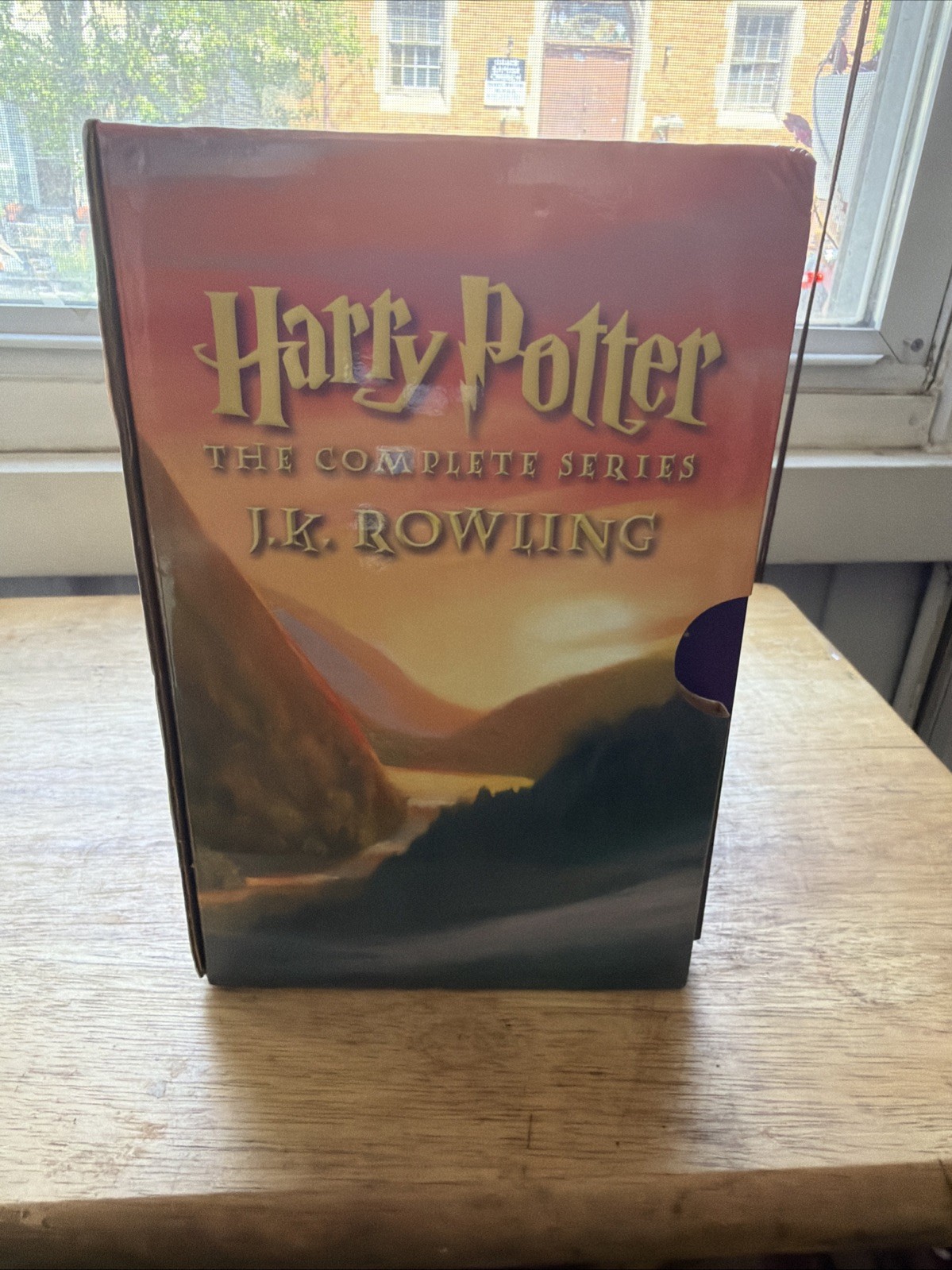 Harry Potter Complete 7 Book Set Paperback Box Set English Scholastic Rowling