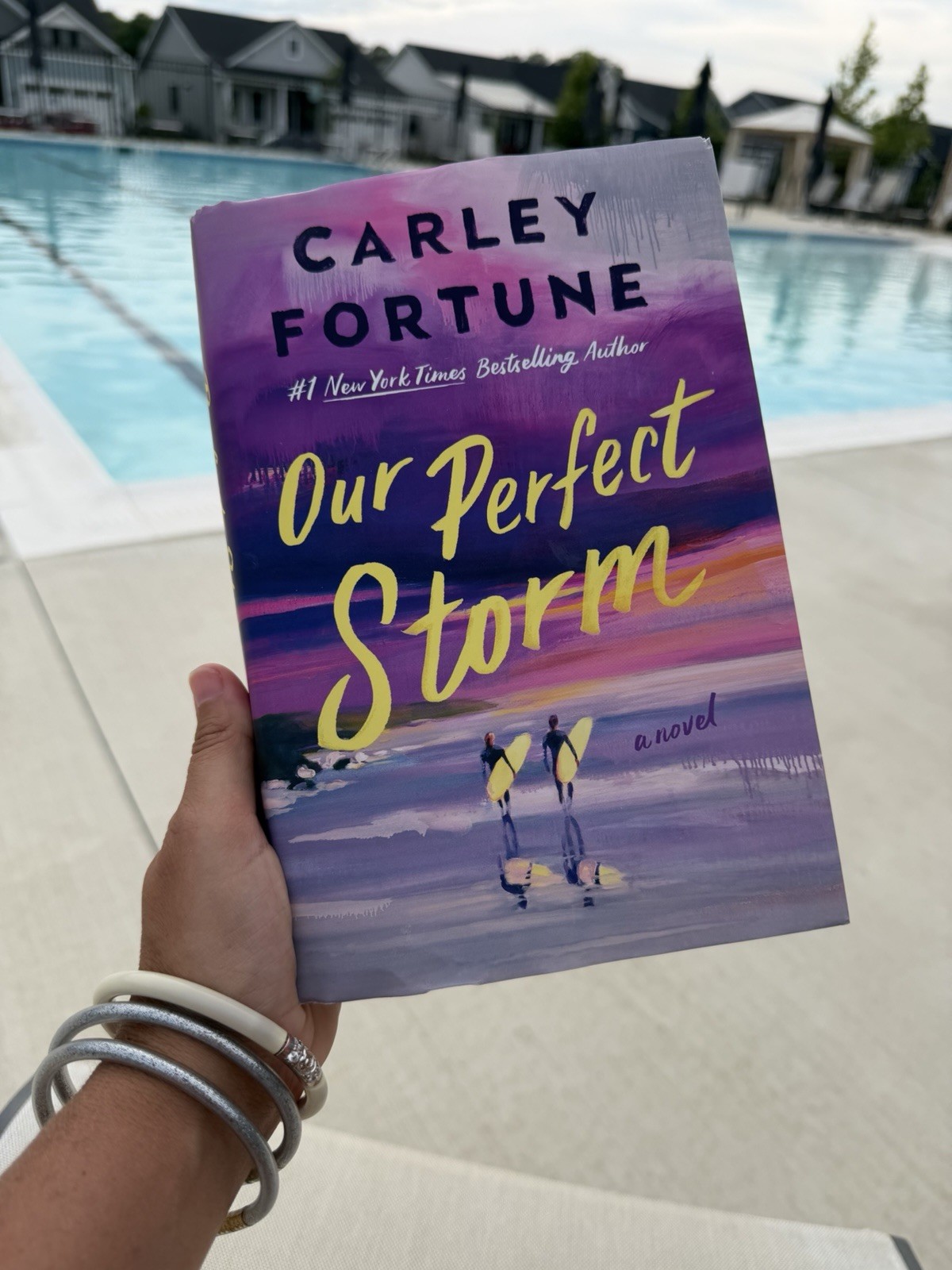 EUC Our Perfect Storm By Carley Fortune Hardback