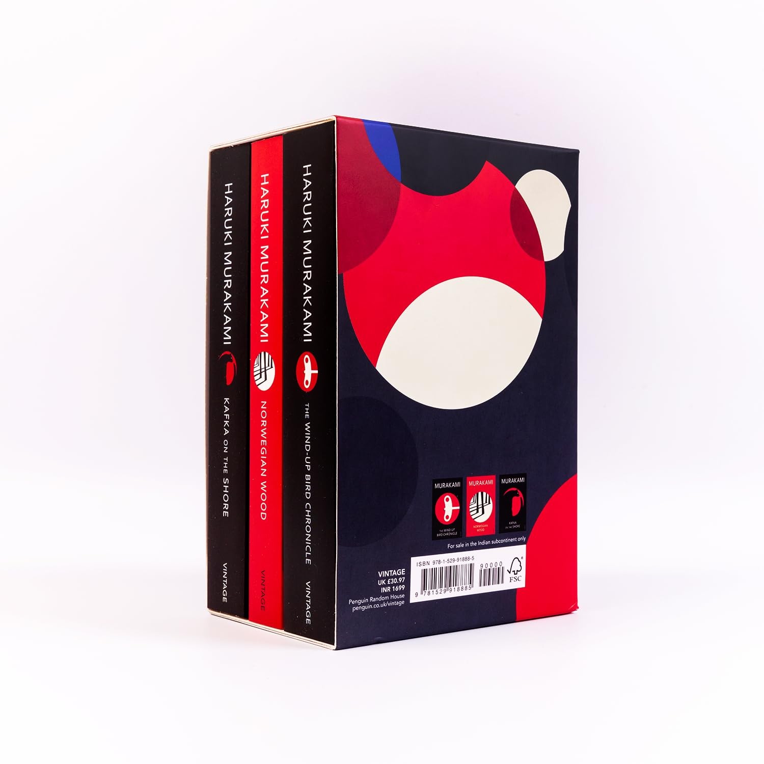 BEST OF MURAKAMI COLLECTION (3 BOOKS BOX SET) by Haruki Murakami NEW Paperback
