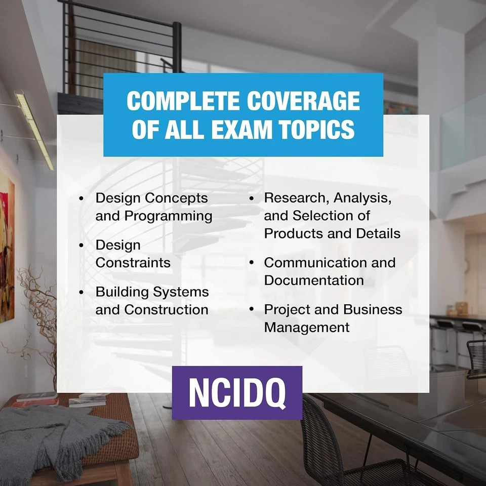 PPI NCIDQ Interior Design Reference Manual, 7th Edition―Includes Complete Covera