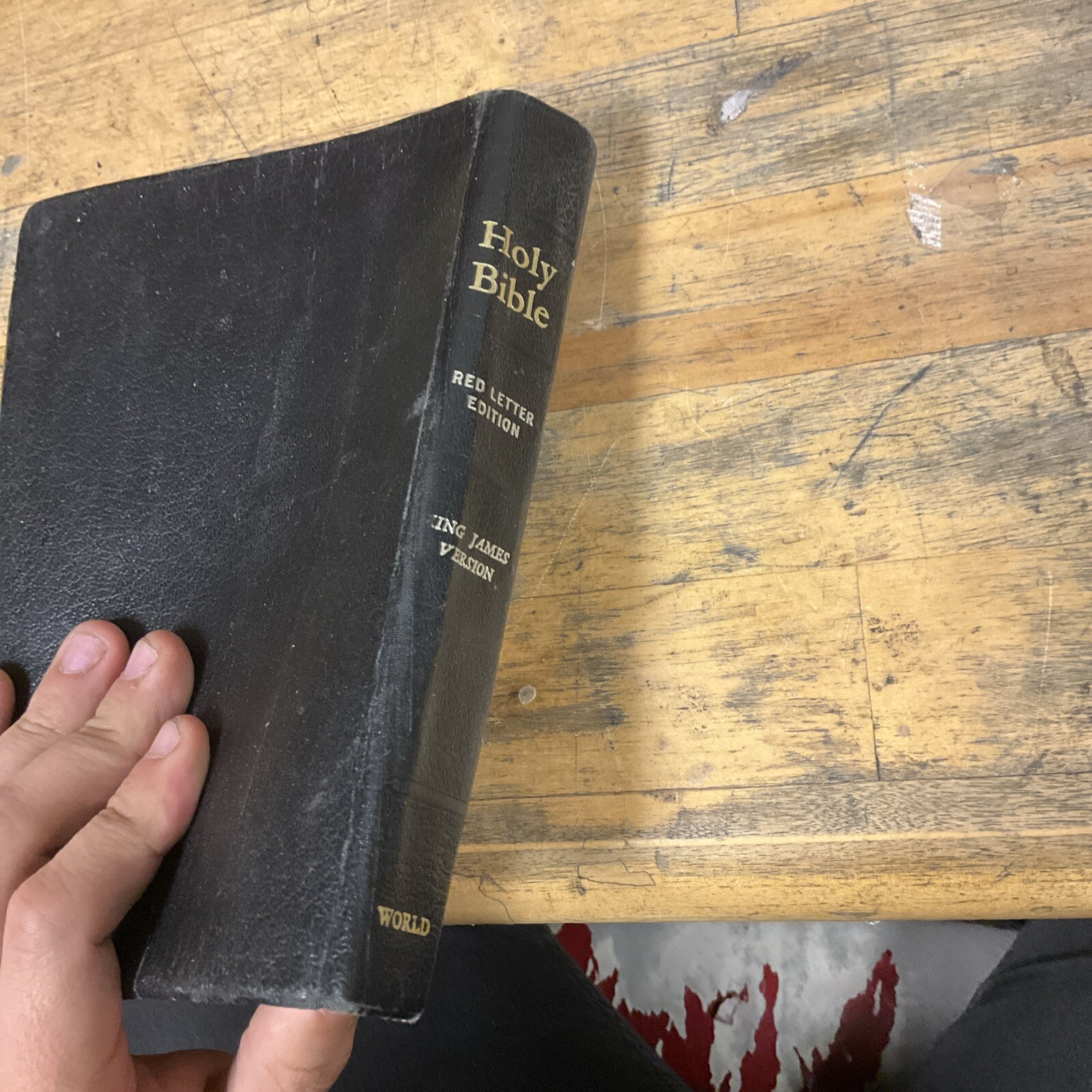 Holy Bible Concordance Red Letter Edition KJV Word Aflame Press 1973 Red Letter