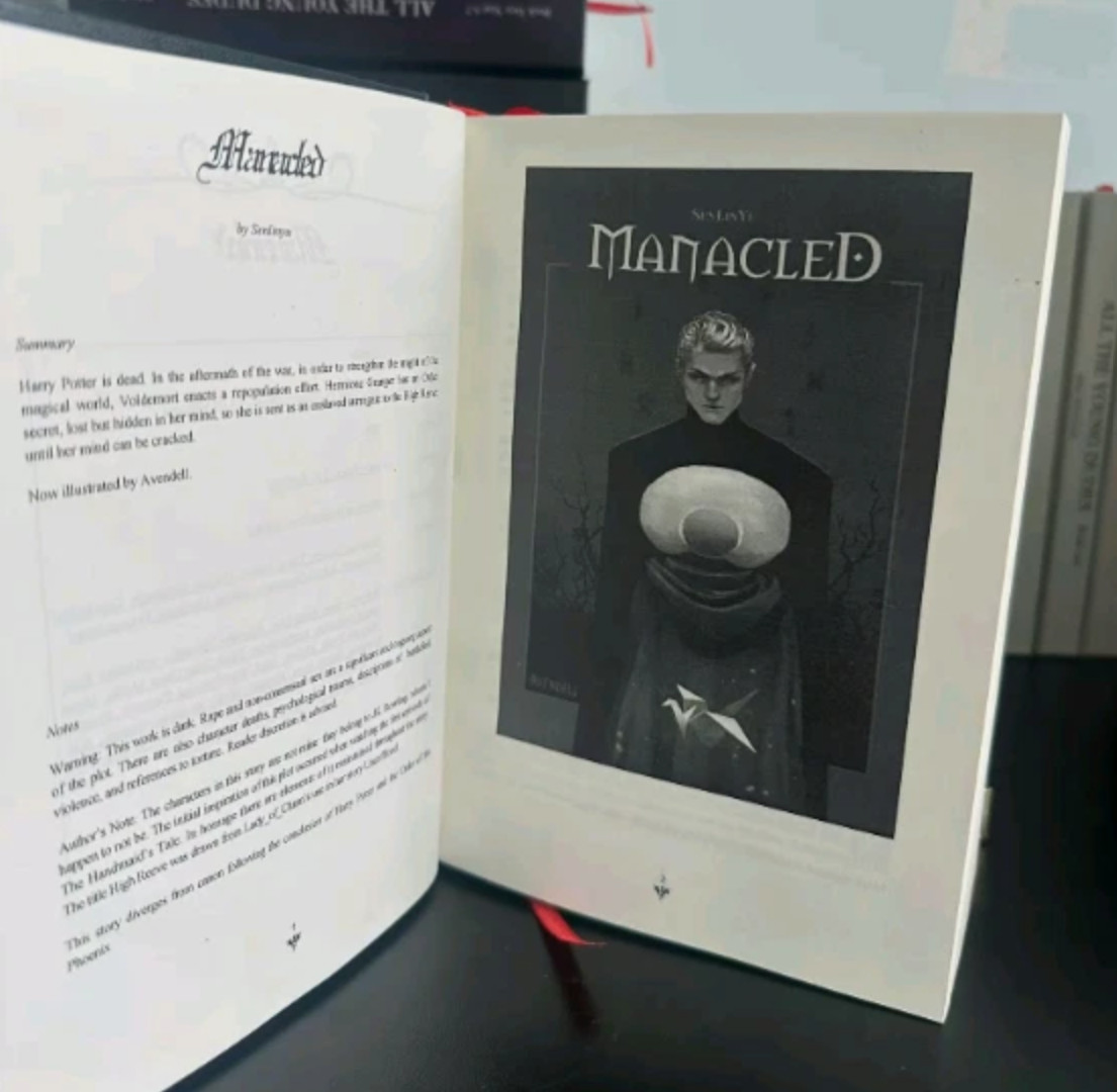 Entire Manacled Book with Illustrations – Hardcover by SenLinYu