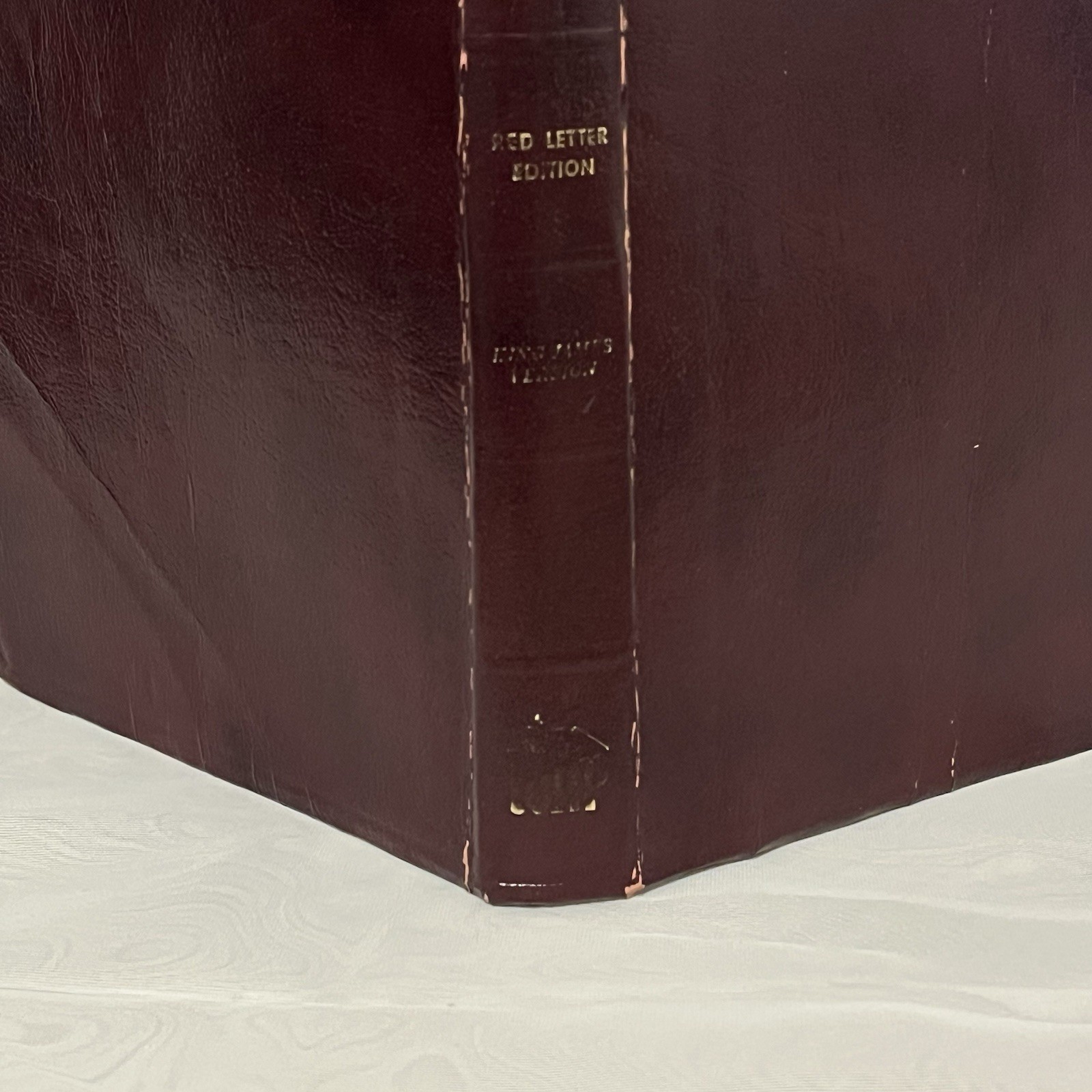 Holy Bible Concordance KJV Red Letter Edition 1973 Burgundy Word Aflame Press