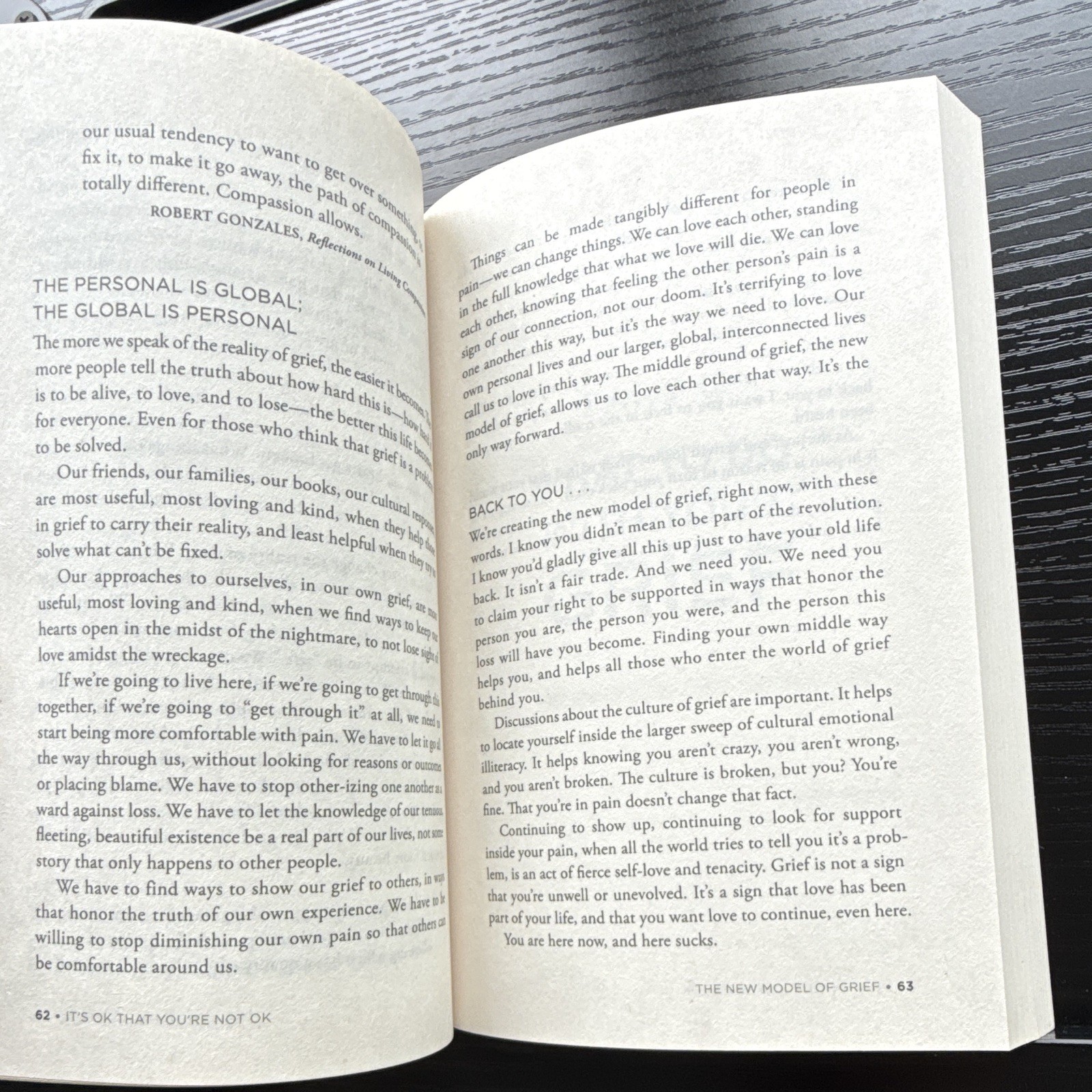 It’s OK That You’re Not OK: Meeting Grief & Loss, paperback
