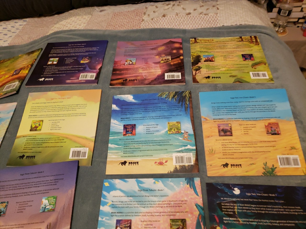 Lot of 17 Brave Books Mixed Saga 1 2 3