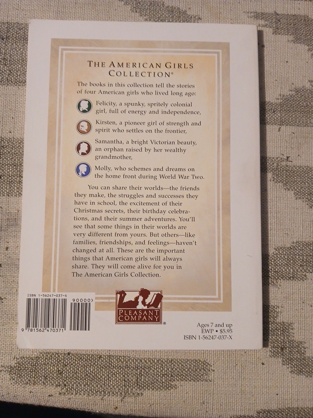 Felicity An American Girl Set Of 5 Books First Edition Paperbacks Missing # 2