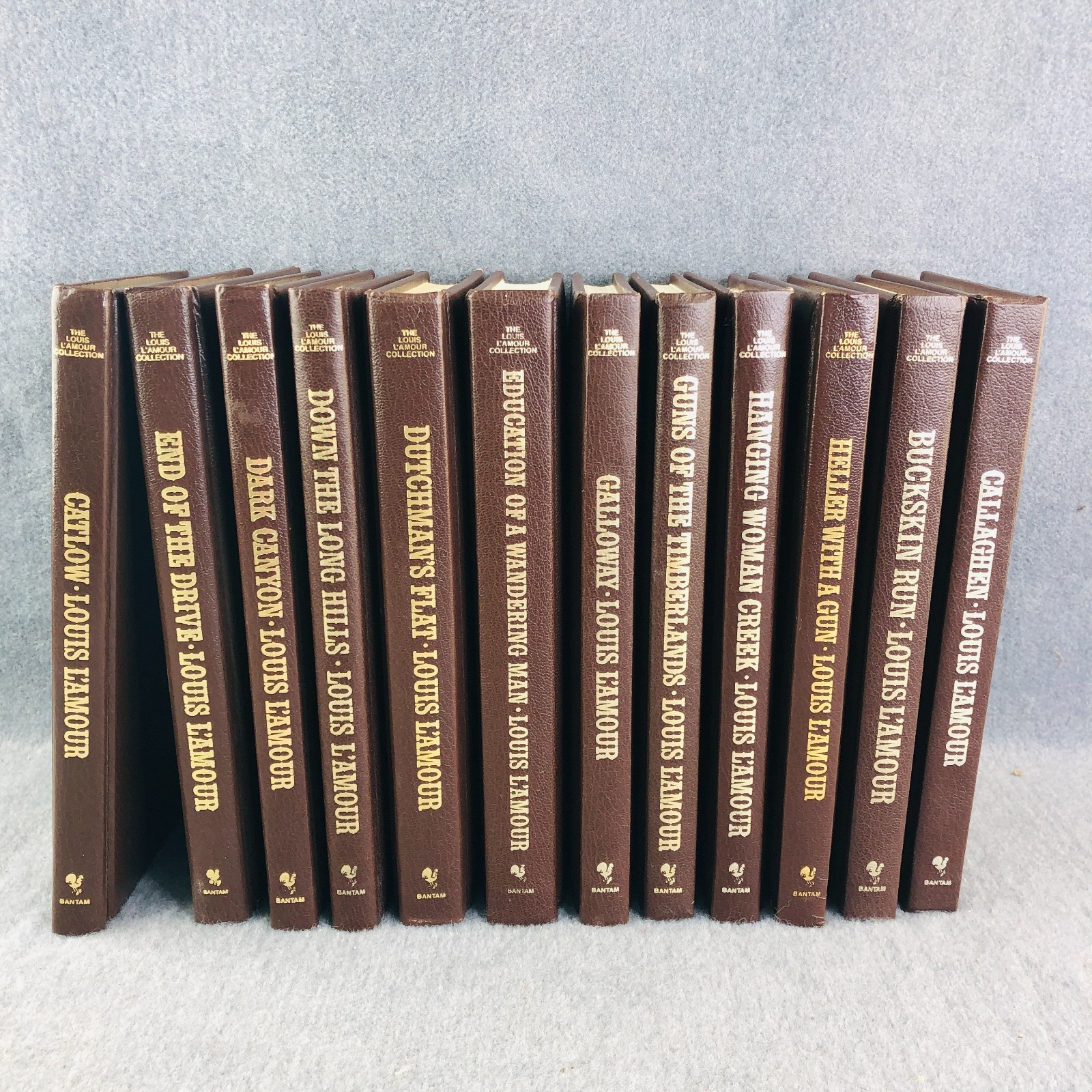 122 Vol. Louis L’amour Leatherette Collection ~ Complete Original Series. ~ Nice