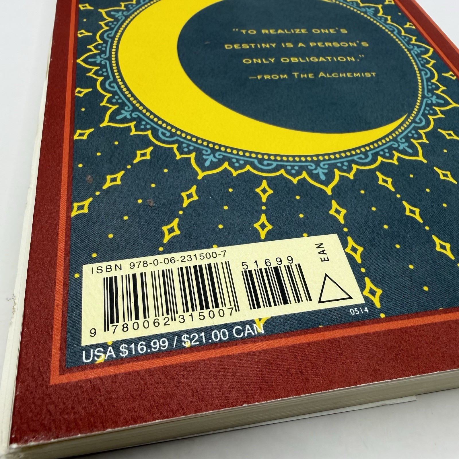 The Alchemist by Paulo Coelho (2014, Paperback) 25th Anniversary Edition Book