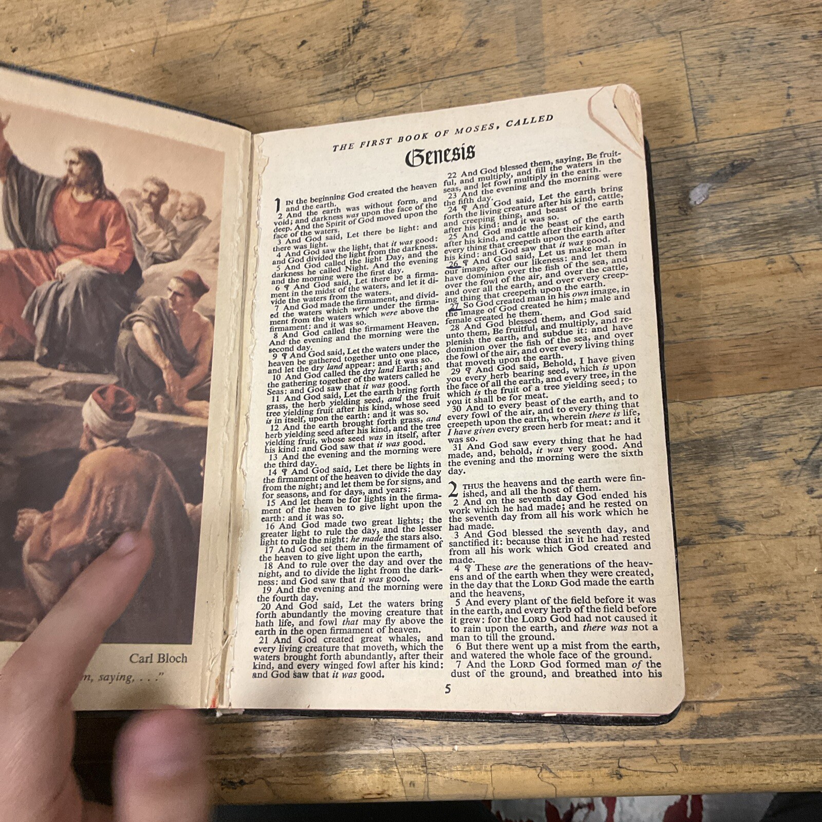 Holy Bible Concordance Red Letter Edition KJV Word Aflame Press 1973 Red Letter