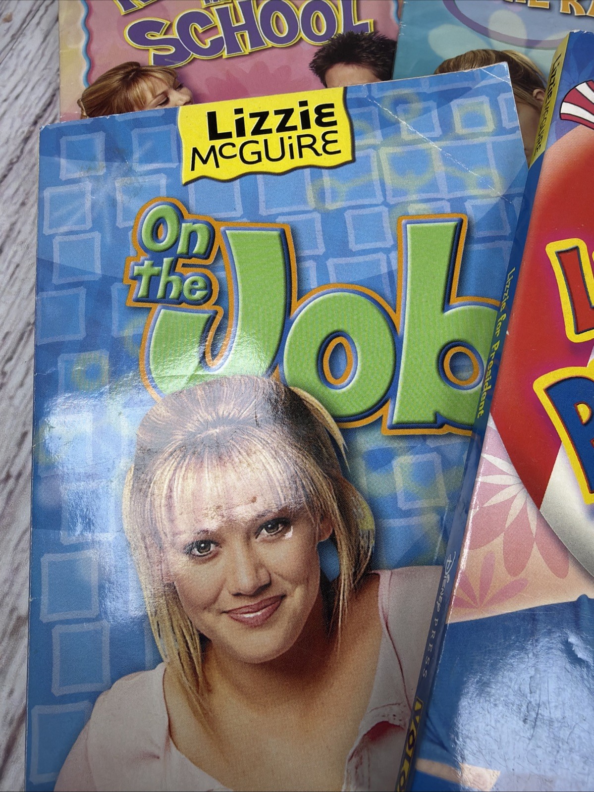 Lizzie Mcguire 2000’s Lot of 10 Paperback Mysteries TV Disney Hillary Duff
