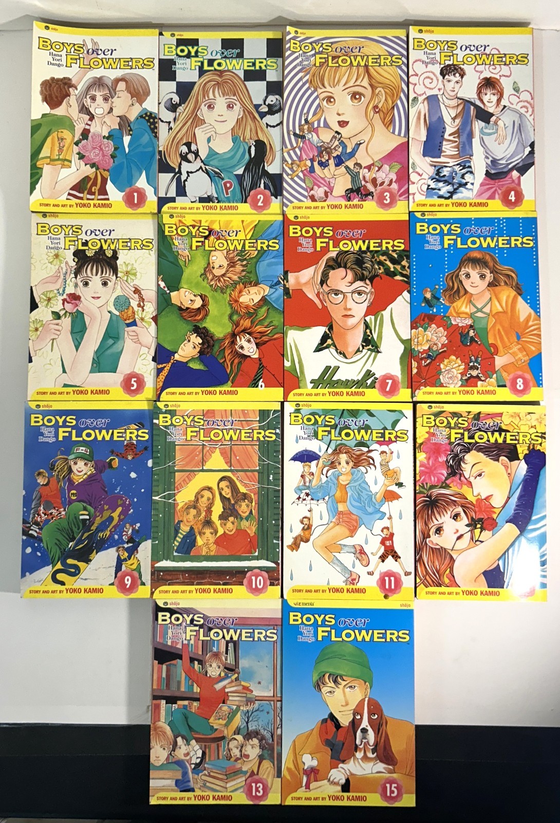 VIZ: Set of 14 Boys Over Flowers by Hana Yori Dango 2000s Mangas [Missing #14]