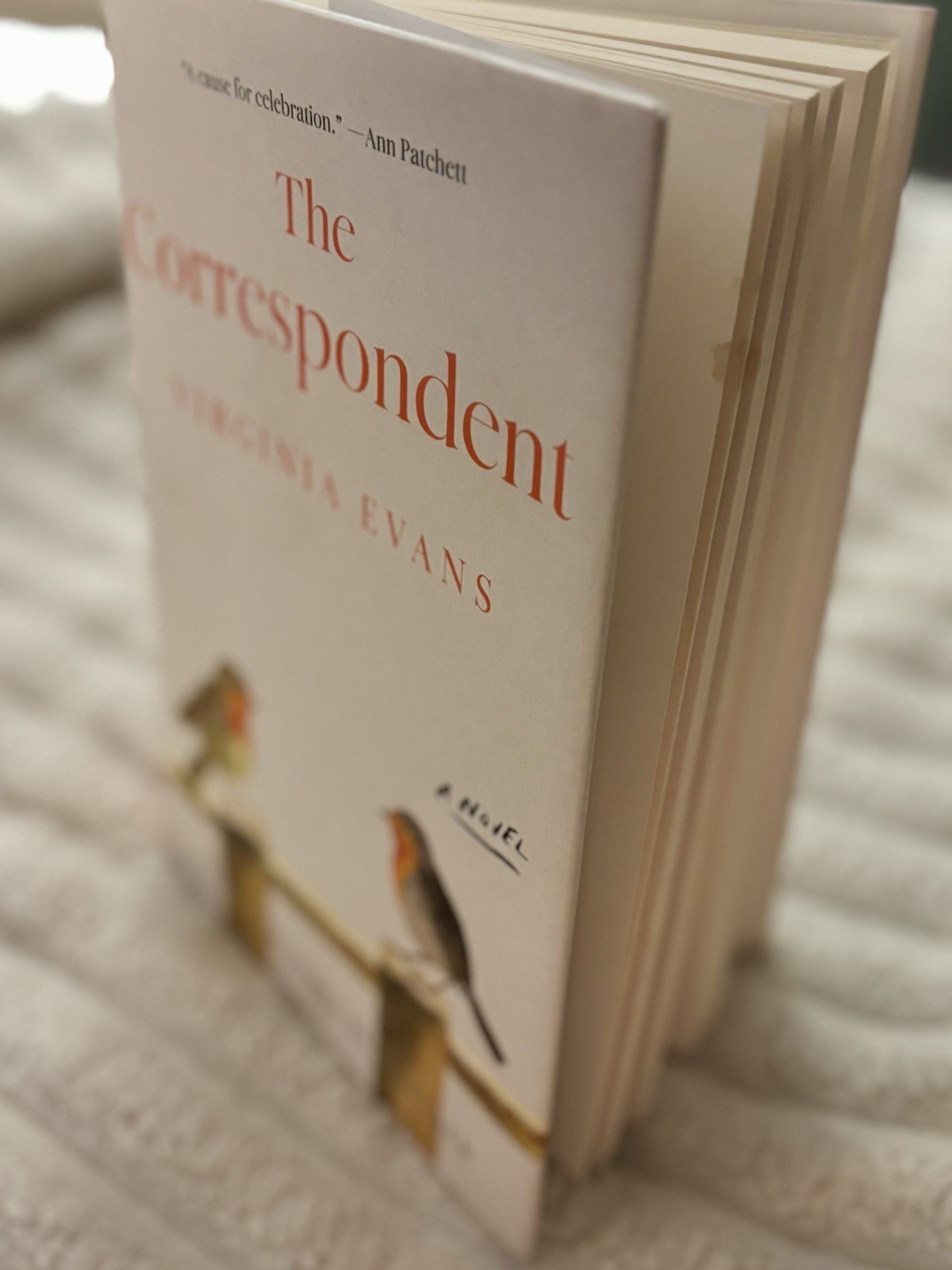 The Correspondent: Novel Hardcover First Edition Excellent Condition