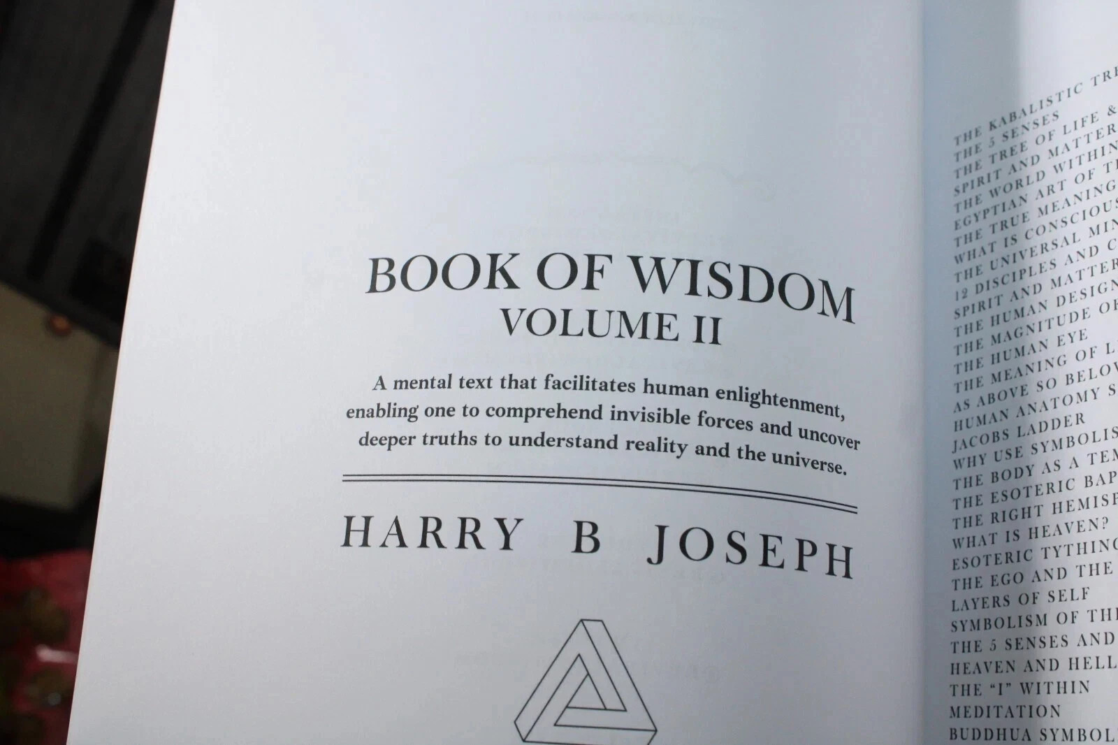 Book of Wisdom Volumes 1 & 2 by Harry B. Joseph & HUMAN HEALTH GUIDE USA Stock